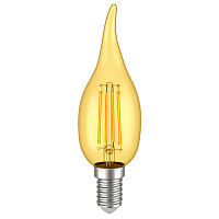 Лампа светодиодная IEK СB35 Свеча на ветру CLG Е14 220В 7Вт 840Лм 3000К 35х128мм фото Лампа светодиодная IEK СB35 Свеча на ветру CLG Е14 220В 7Вт 840Лм 3000К 35х128мм картинка